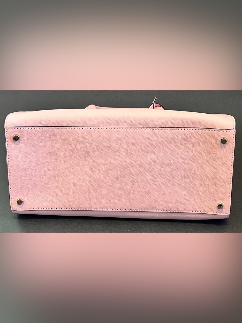 Kate Spade Cameron Medium Satchel Blush Pink Saffiano Leather NWOT Crossbody - Picture 8 of 11